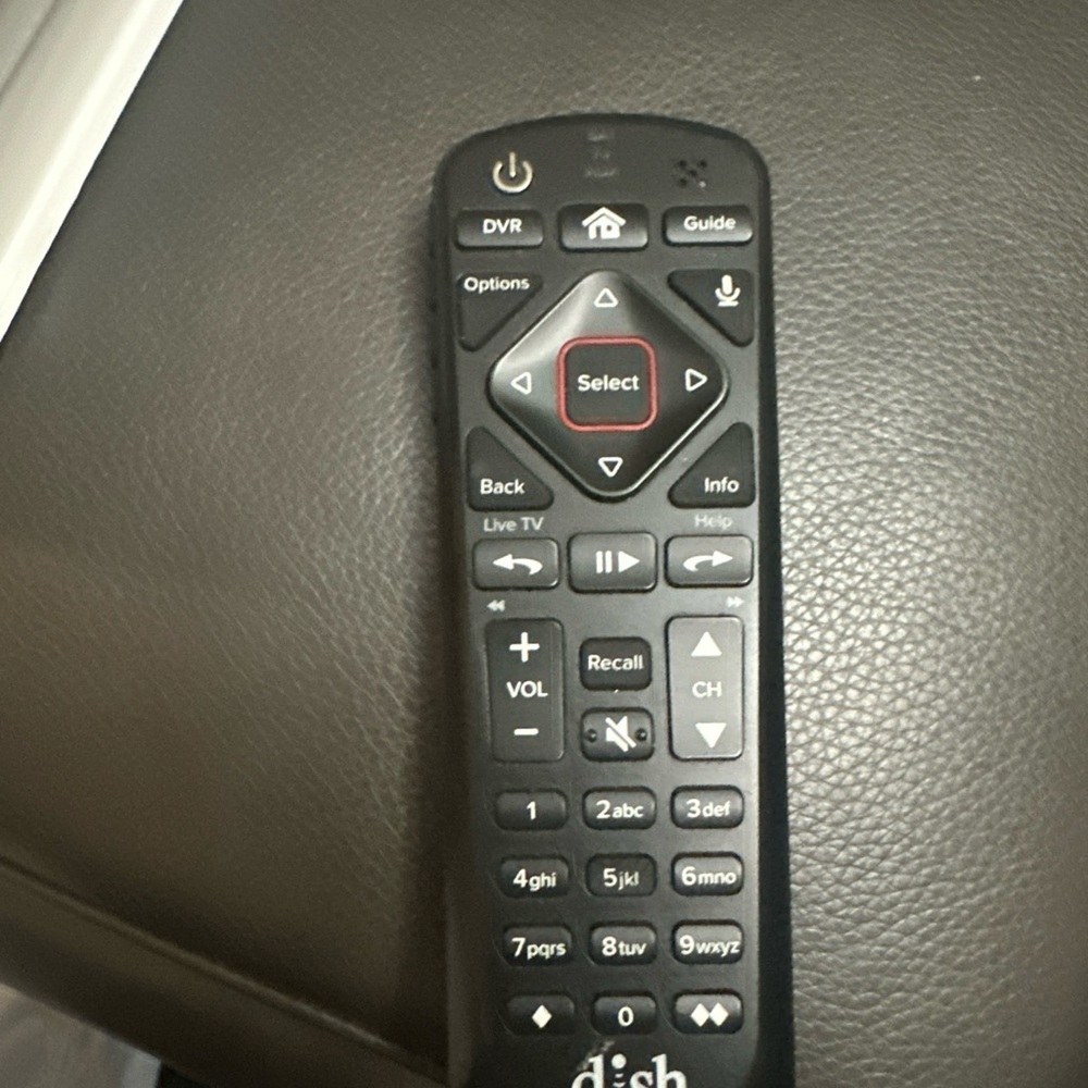 Dish Black Remote Control